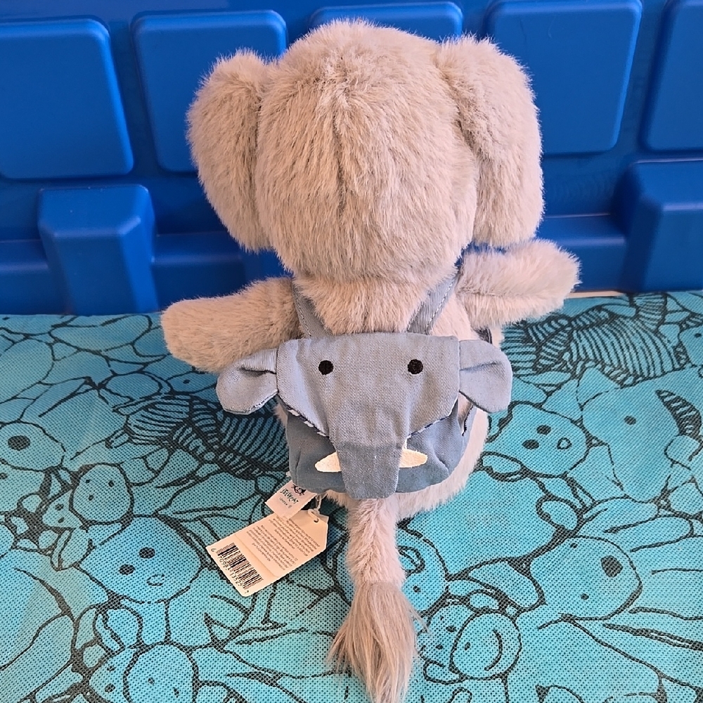 Plush Elephant Backpack for Kids